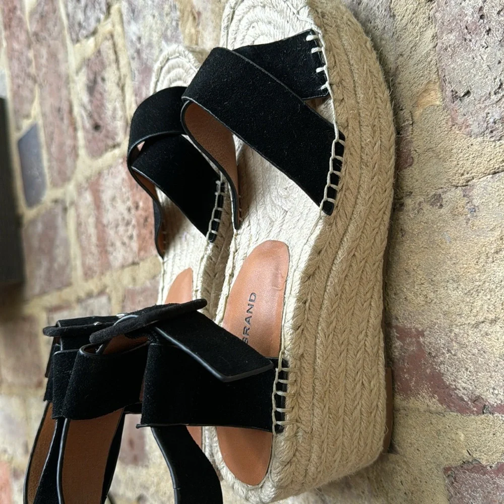 Lucky Brand Women's Audrinah Espadrille Wedge Sandal size 7